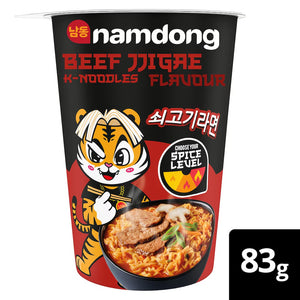 Namdong Beef Jjigae Flavour K-Noodles 83g