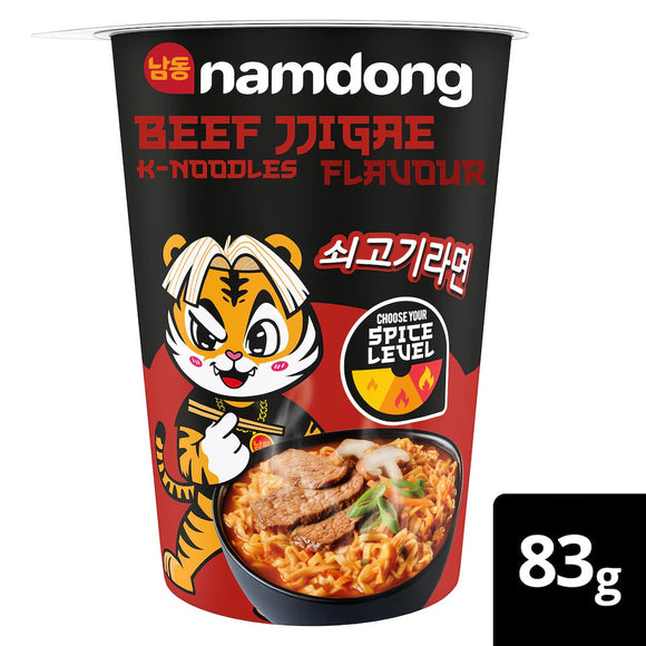 Namdong Beef Jjigae Flavour K-Noodles 83g