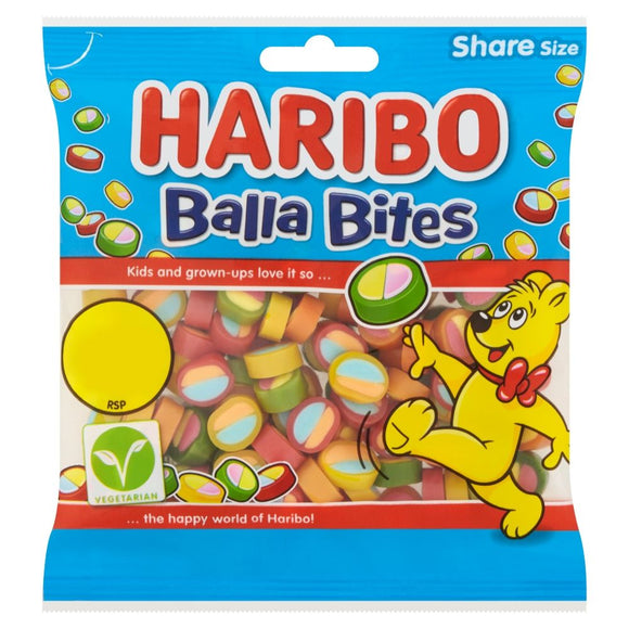 Haribo Balla Bites 140g