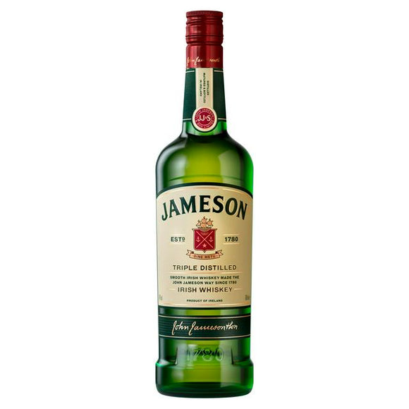 Jameson Triple Distilled Irish Whiskey 70cl