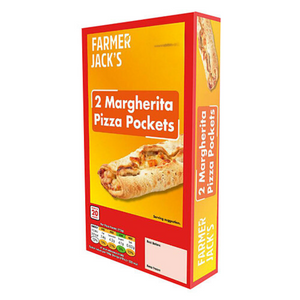 Farmer Jack’s 2 Margherita Pizza Pockets 240g