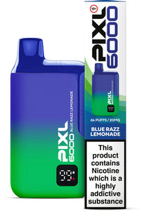 Pixl 6000 Blue Razz Lemonade 20mg