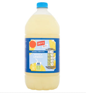 Jack’s Whole Lemon Squash NAS 1.5ltr