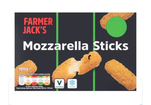 Farmer jacks mozzarella stick 180g
