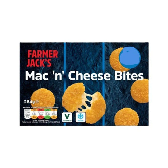 Farmer Jacks Mac & Cheese Bites 264g