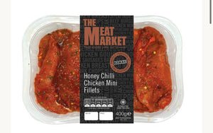 The Meat Market Honey Chilli Chicken Mini Fillets 400g