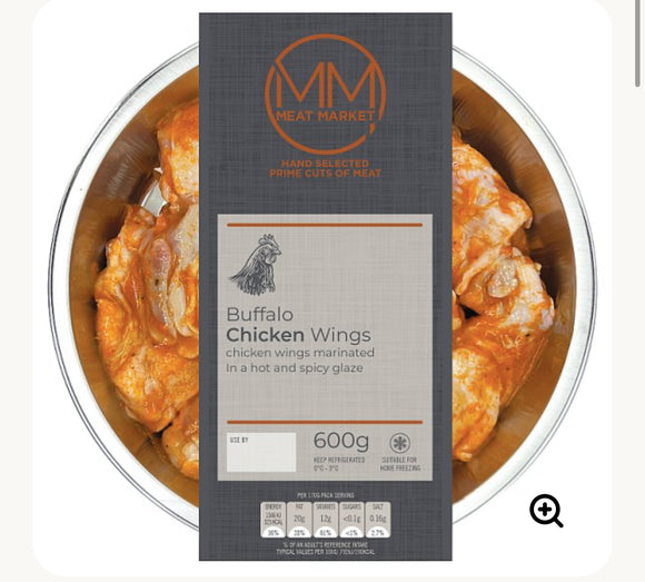 Meat Market Buffalo Chicken Wings 600g