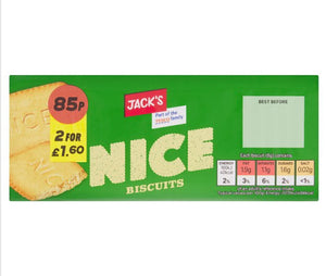 Jack's Nice Biscuits 100g