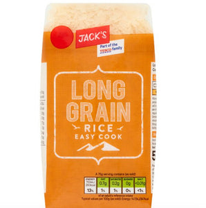 Jack's Long Grain Rice Easy Cook 500g