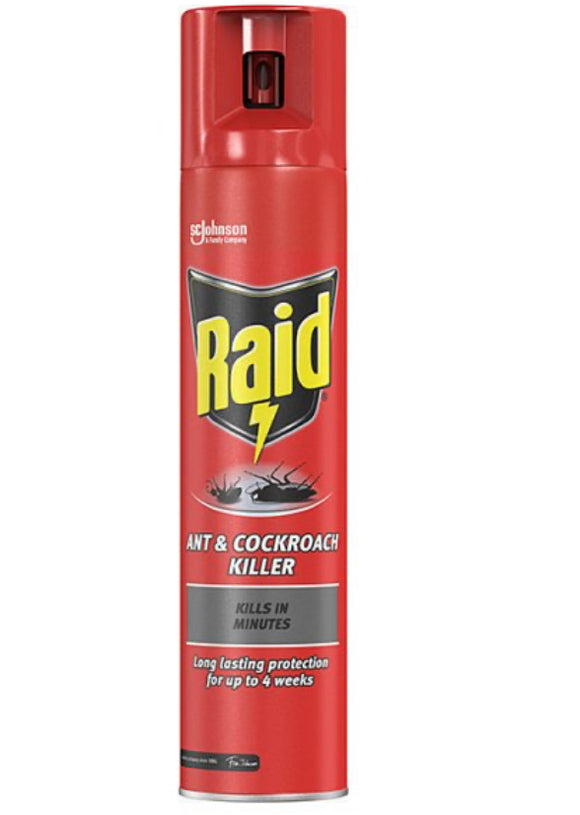 Raid Ant & Cockroach Insect Killer 300ml