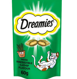 Dreamies Cat Treat Biscuits with Catnip 60g