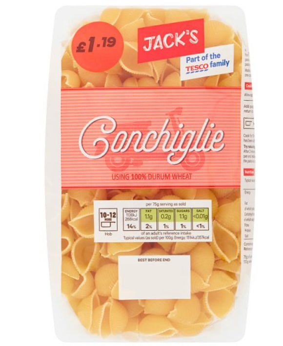 Jack's Conchiglie 500g