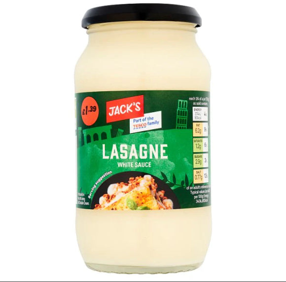 Jack’s Lasagne White Sauce 440g