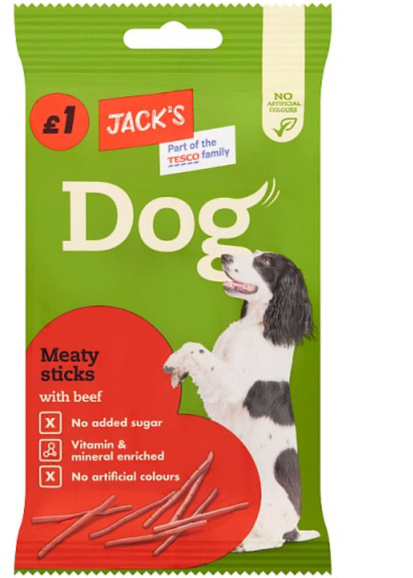 Jacks Meaty Sticks 100g