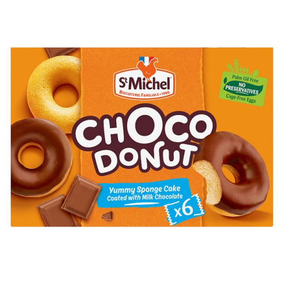 St Michel 6 Choco Donut 180g