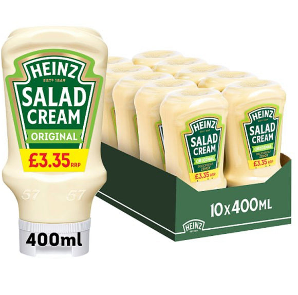 Heinz salad cream squeezy 425g