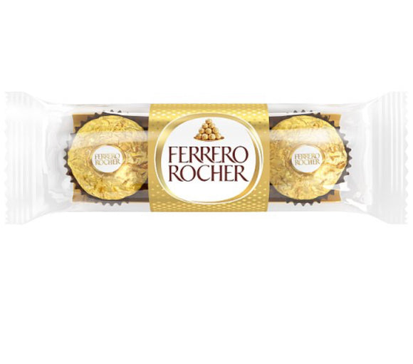 Ferrero Rocher Chocolate Pralines Treat Pack 3 Pieces