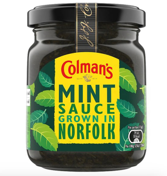 Colman's Sauce Mint 165 g