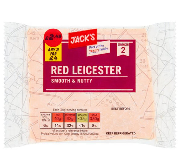 Jack's Red Leicester 200g