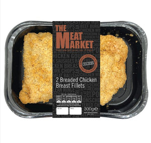 The Meat Market 2 Breaded Chicken Breast Fillets 300g