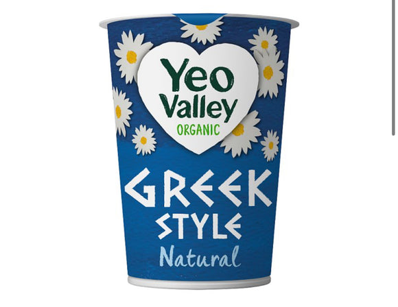 Yeo Valley Organic Greek Style Natural 450g