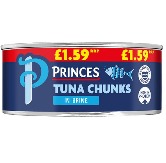 Princes Tuna Chunks in Brine 145g