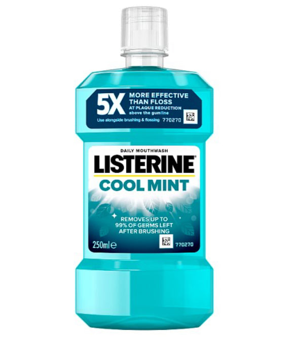 Listerine Essentials Cool Mint Mouthwash 250ml