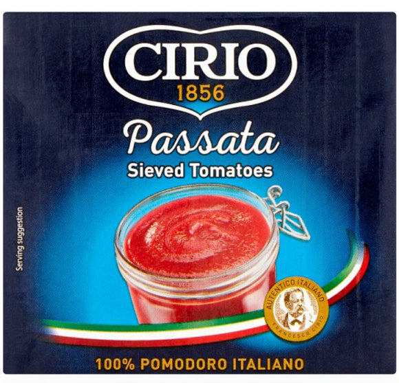 Cirio Passata Sieved Tomatoes 500g