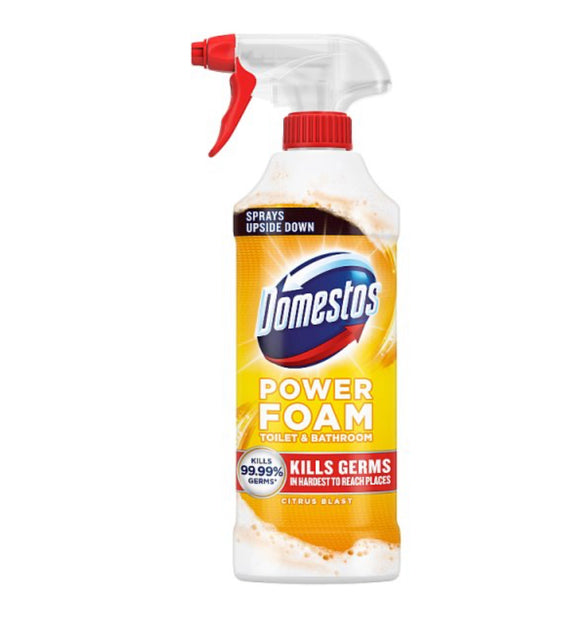 Domestos Upside Down Spray Power Foam Citrus Blast 450 ml