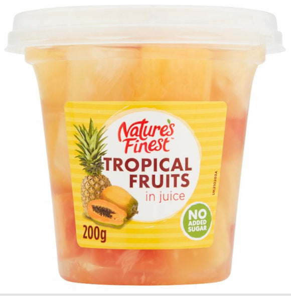 Nature's Finest Tropical Fruits in Juice 200g
