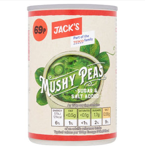 Jack's chip shop mushy peas 300g