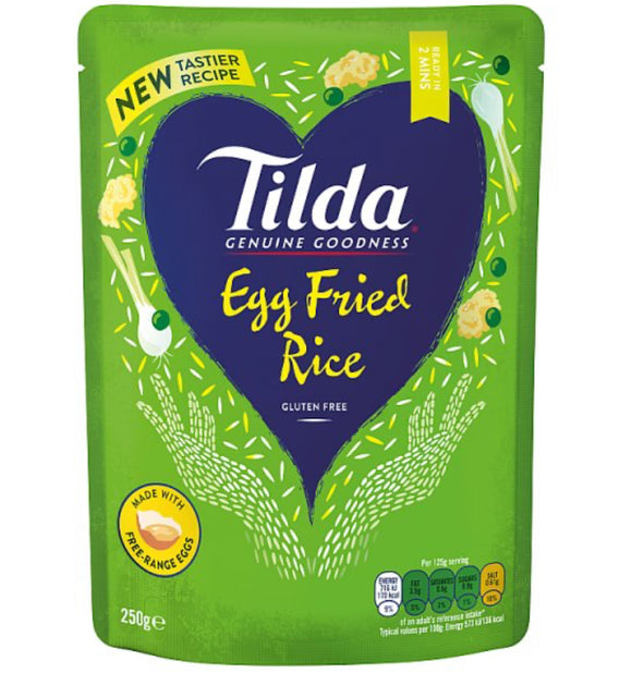 Tilda Microwave Egg Fried Rice 250g