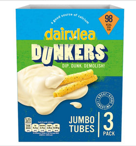 Dairylea Dunkers Jumbo Tubes Cheese Snacks 3 x 41g (123g)