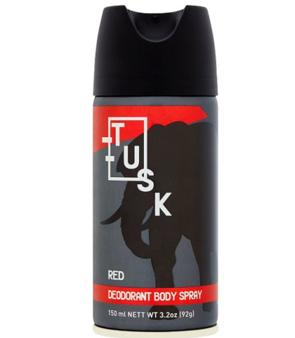 Tusk Red Deodorant Body Spray 150ml