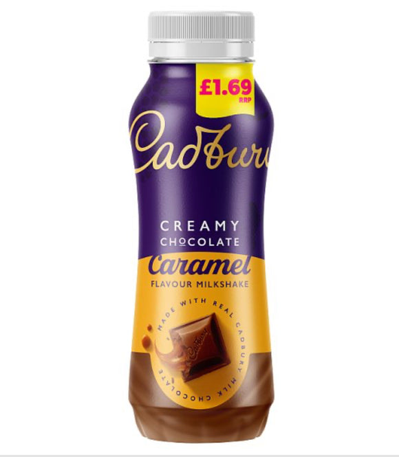 Cadbury Creamy Chocolate Caramel Flavour Milkshake 250ml