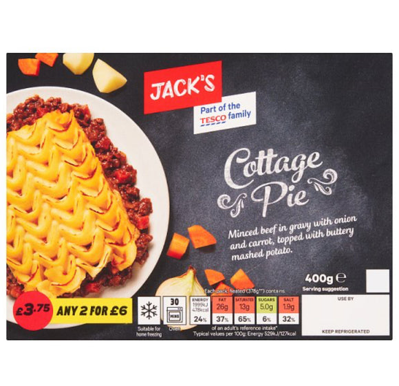 Jack's Cottage Pie 400g