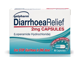 Galpharm Diarrhoea Relief 2mg 6 Capsules