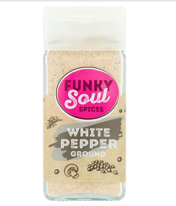 FUNKY Soul SPICES White Pepper Ground 43g