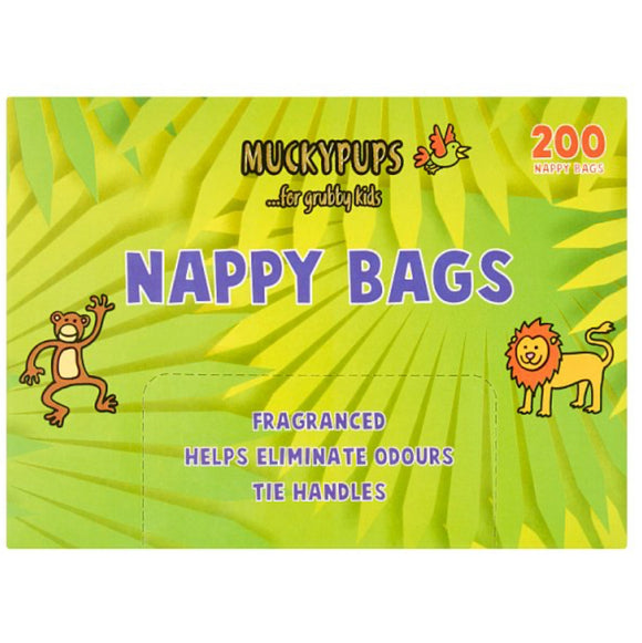 Muckypups 200 Nappy Bags