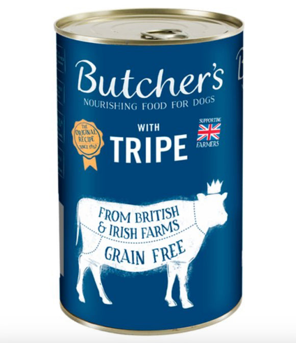 Butcher's Tripe Wet Dog Food Tin 1200g