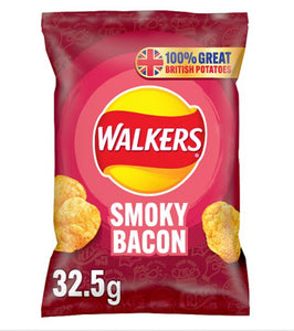 Walkers Smoky Bacon Crisps 32.5g