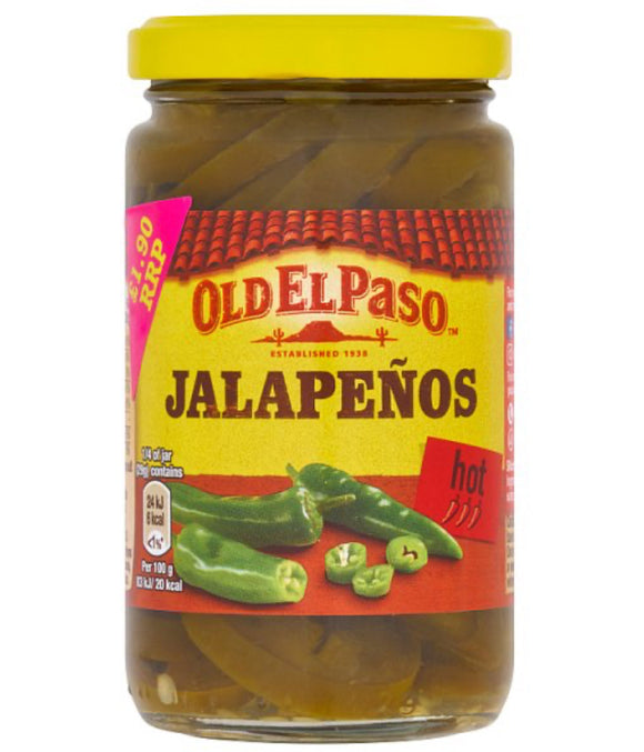 Old El Paso Jalapeños 215g