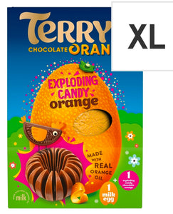 Terry’s Chocolate Orange Popping Candy Egg Large 297g