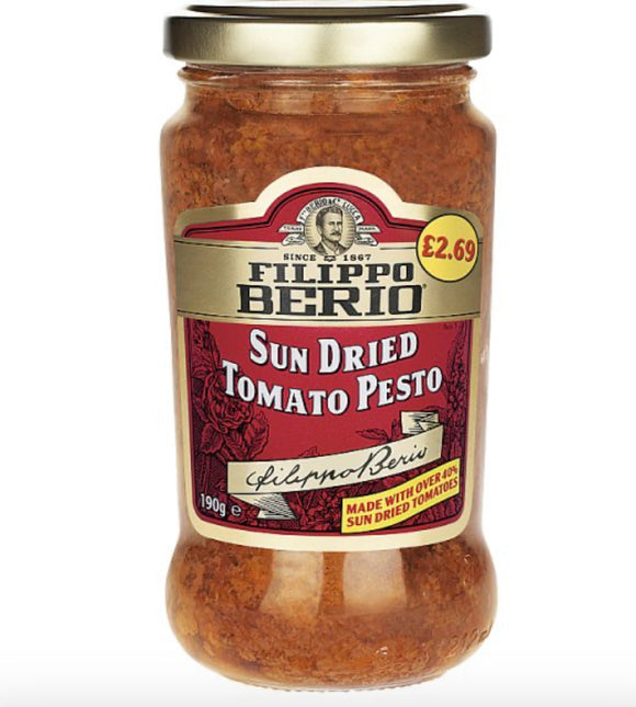 Filippo Berio Sun Dried Tomato Pesto 190g