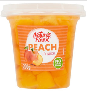 Nature's Finest Peach in Juice 200g