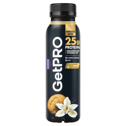 Get Pro Vanilla Cookie Flavoured Drinking Yoghurt 300g