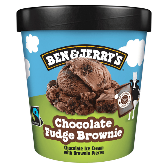 Ben & Jerry’s Chocolate Fudge Brownie Ice Cream 465ml