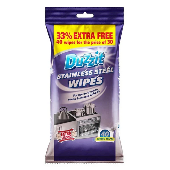 Duzzit Stainless Steel Jumbo Wipes