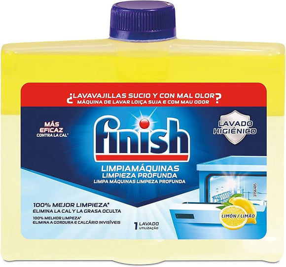 Finish dishwasher cleaner lemon sparkle 250ml