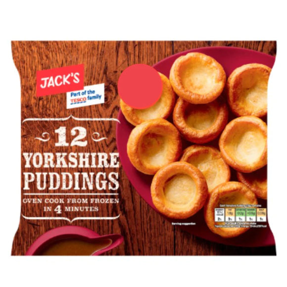 Jack’s 12 Yorkshire Puddings 185g